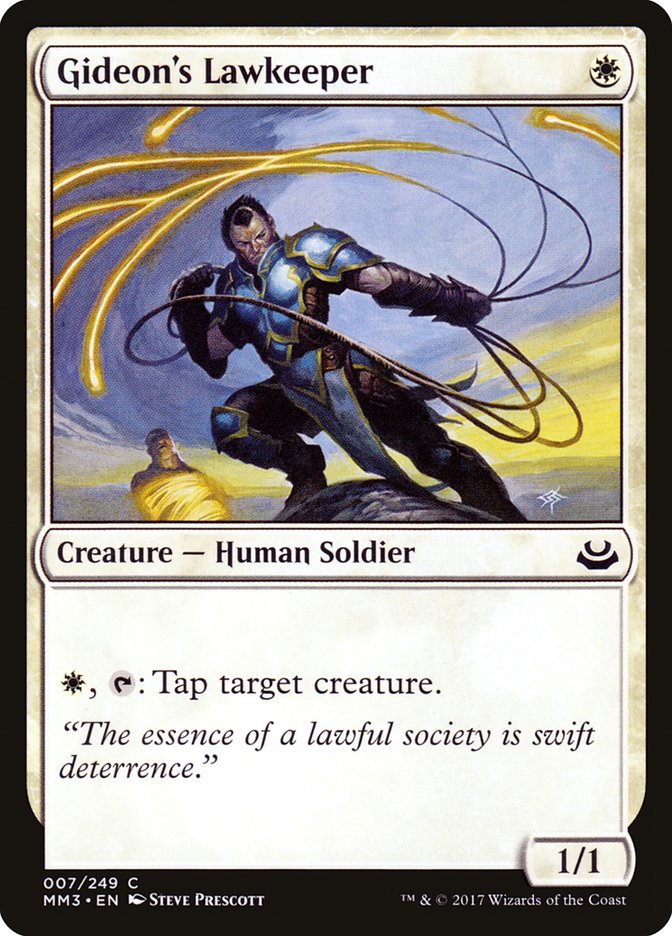 Gideon's Lawkeeper [Modern Masters 2017] | Game Haven TX