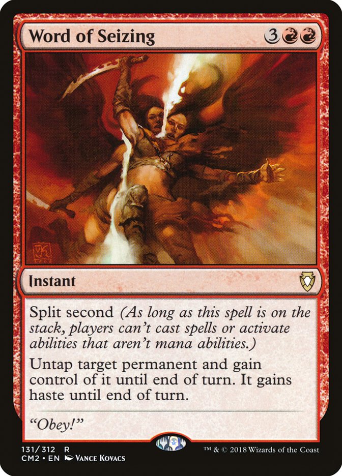 Word of Seizing [Commander Anthology Volume II] | Game Haven TX