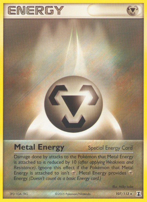 Metal Energy (107/113) [EX: Delta Species] | Game Haven TX