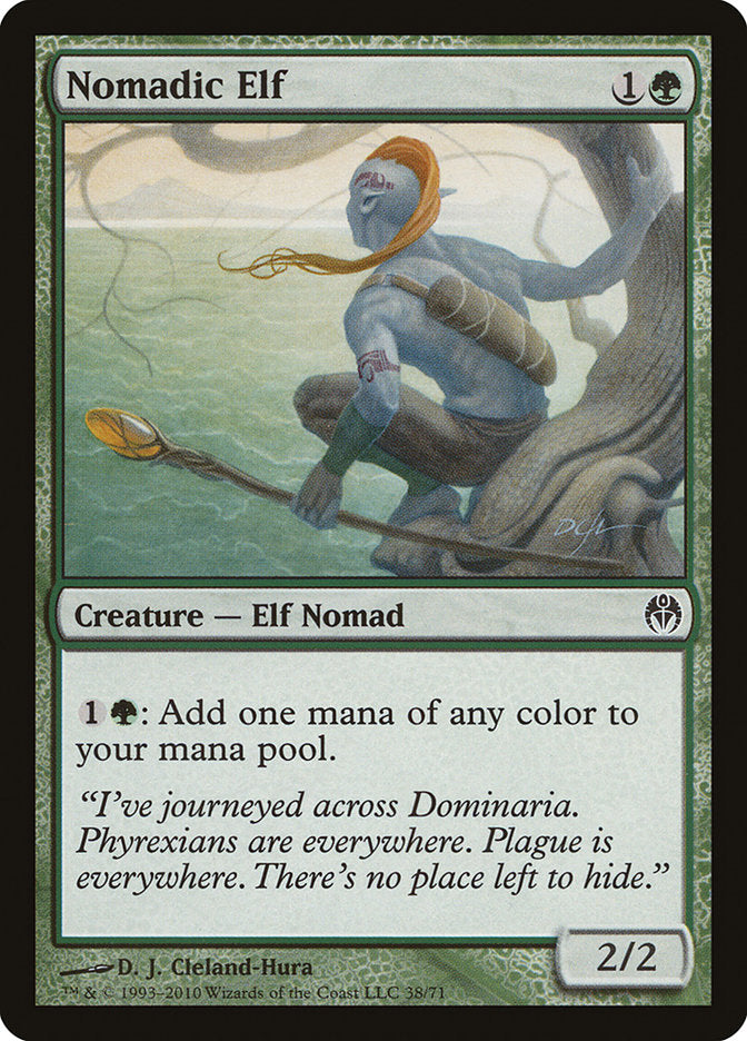 Nomadic Elf [Duel Decks: Phyrexia vs. the Coalition] | Game Haven TX