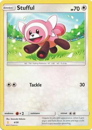 Stufful (4/30) [Sun & Moon: Trainer Kit - Alolan Raichu] | Game Haven TX
