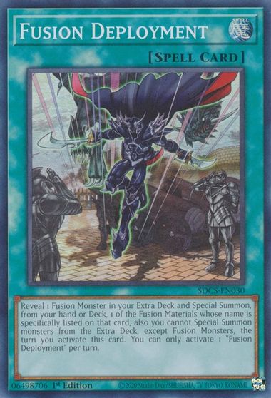 Fusion Deployment [SDCS-EN030] Super Rare | Game Haven TX