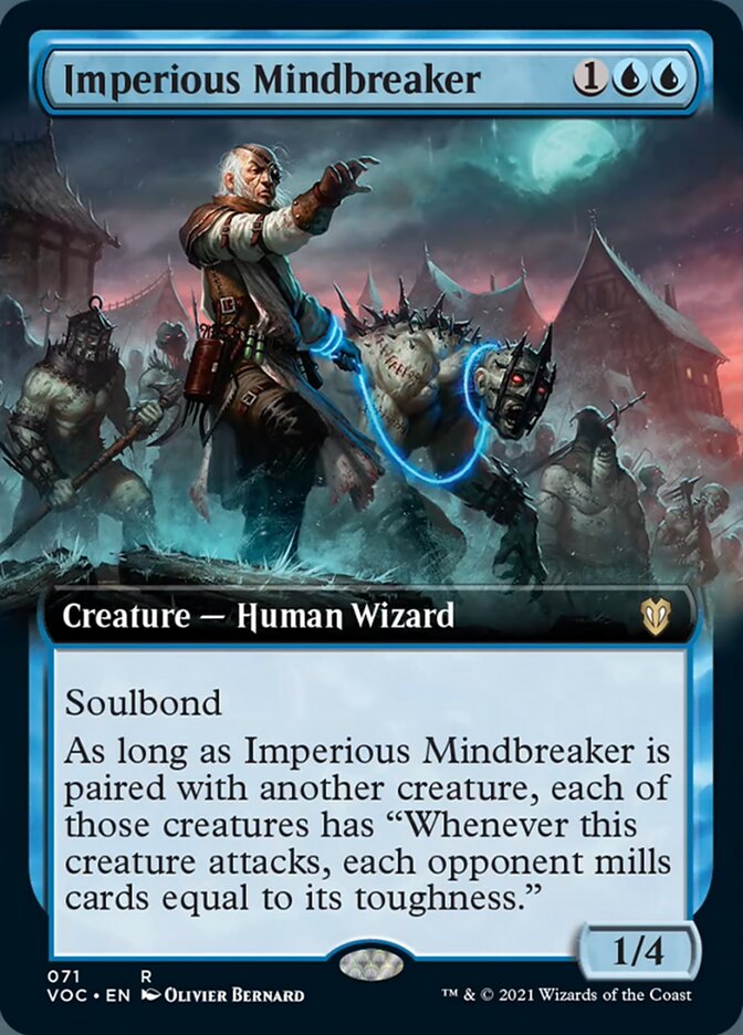 Imperious Mindbreaker (Extended) [Innistrad: Crimson Vow Commander] | Game Haven TX