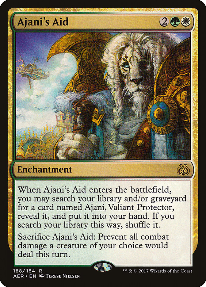 Ajani's Aid [Aether Revolt] | Game Haven TX