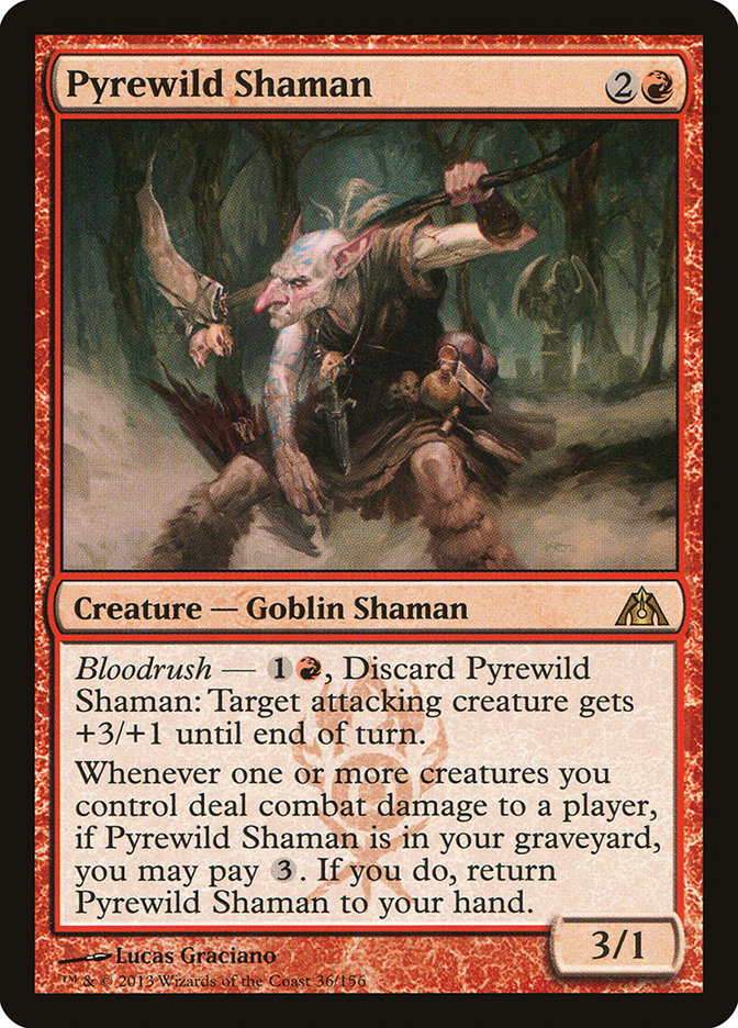 Pyrewild Shaman [Dragon's Maze] | Game Haven TX