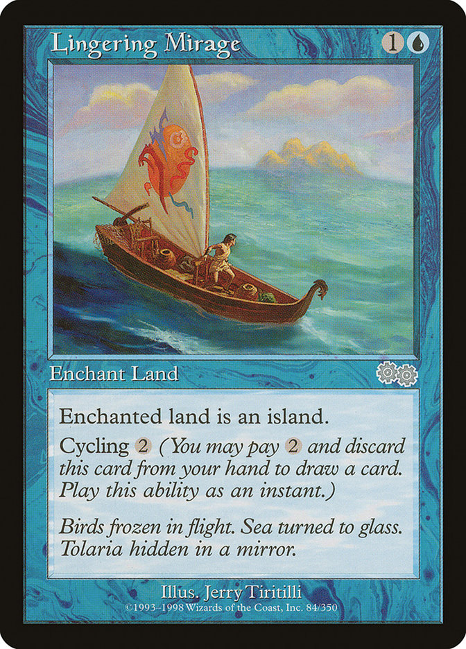 Lingering Mirage [Urza's Saga] | Game Haven TX