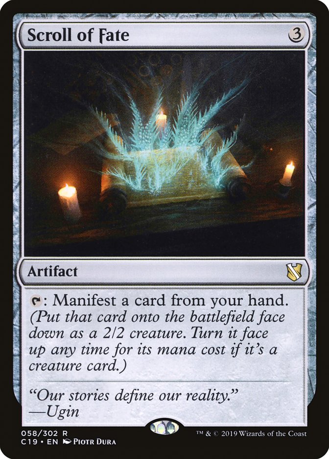 Scroll of Fate [Commander 2019] | Game Haven TX