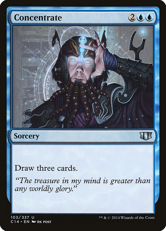 Concentrate [Commander 2014] | Game Haven TX