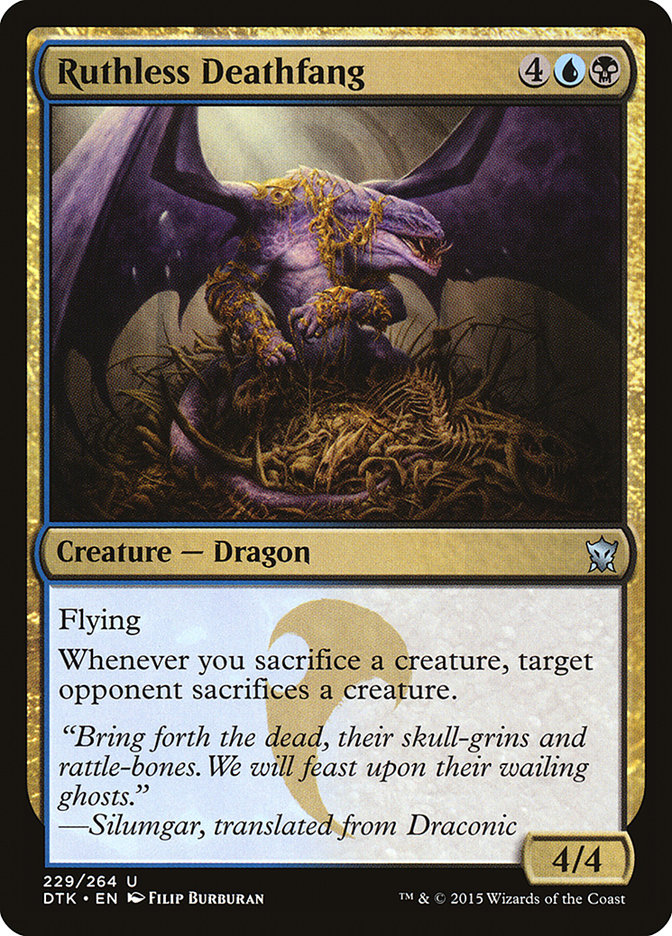 Ruthless Deathfang [Dragons of Tarkir] | Game Haven TX