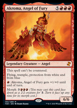 Akroma, Angel of Fury [Time Spiral Remastered] | Game Haven TX