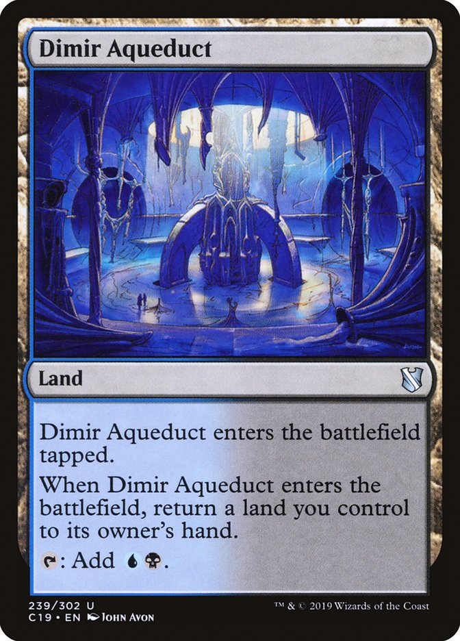 Dimir Aqueduct [Commander 2019] | Game Haven TX