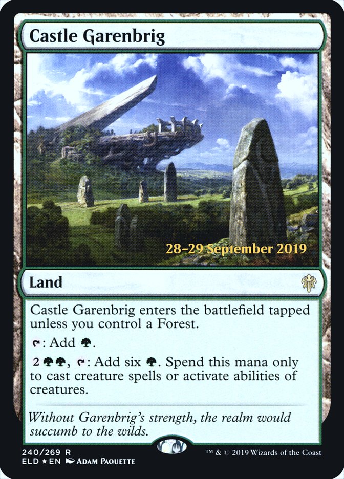 Castle Garenbrig [Throne of Eldraine Promos] | Game Haven TX