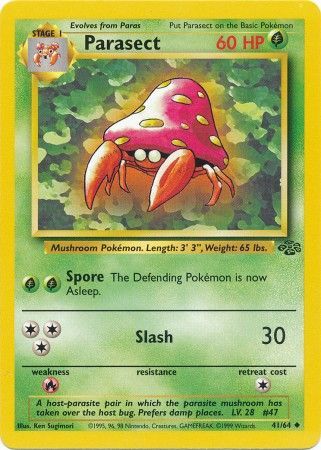 Parasect (41/64) [Jungle Unlimited] | Game Haven TX