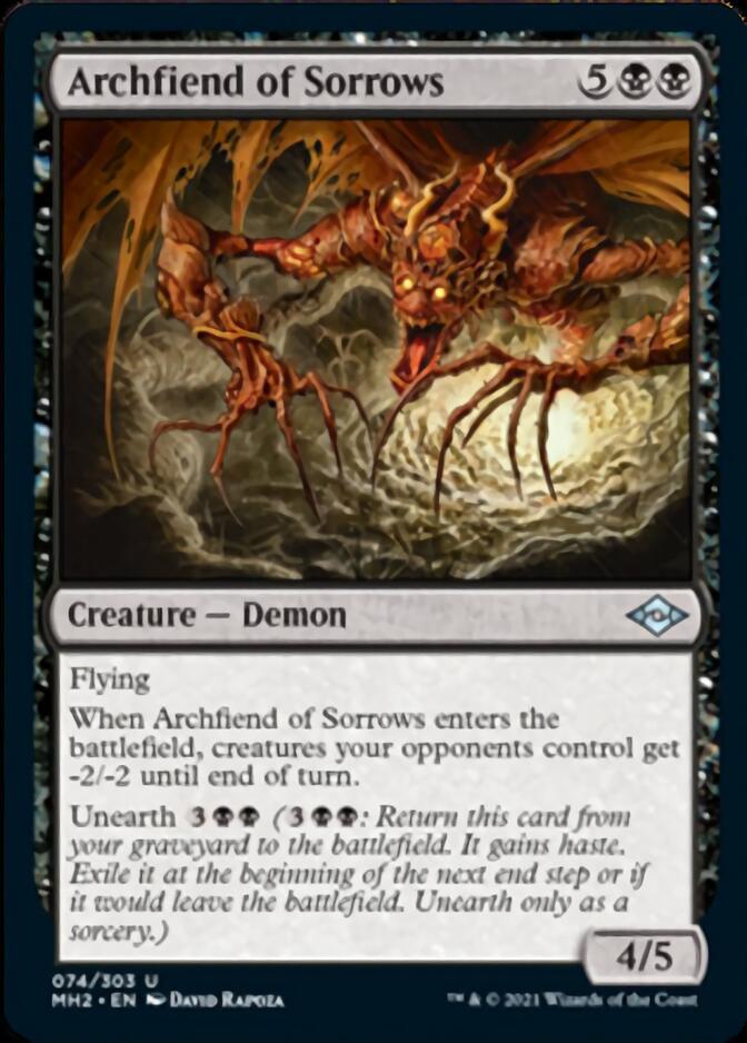 Archfiend of Sorrows [Modern Horizons 2] | Game Haven TX