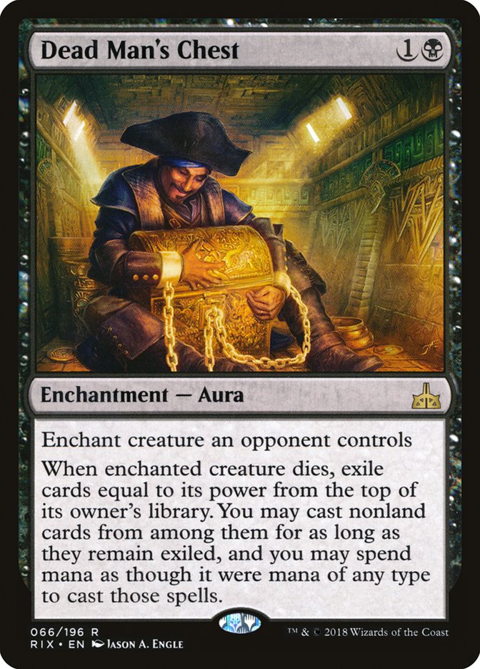 Dead Man's Chest [Rivals of Ixalan] | Game Haven TX