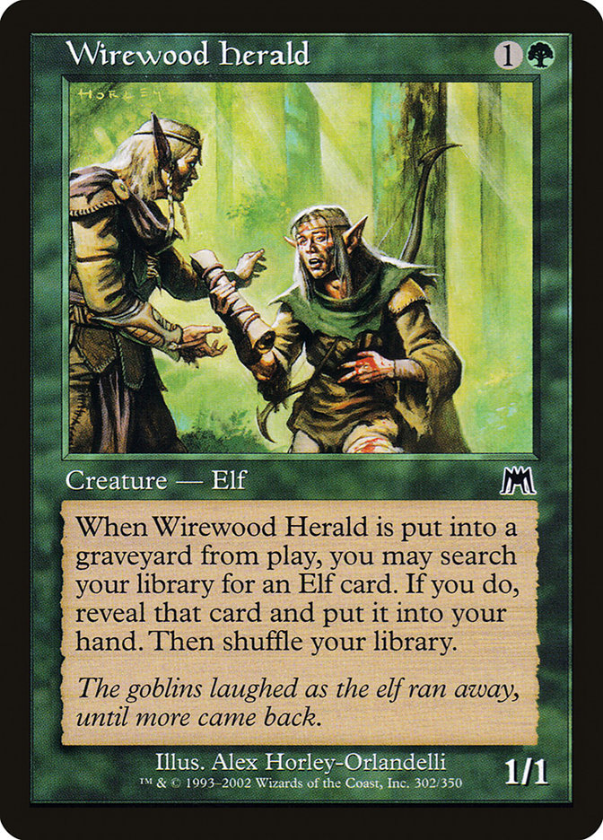 Wirewood Herald [Onslaught] | Game Haven TX