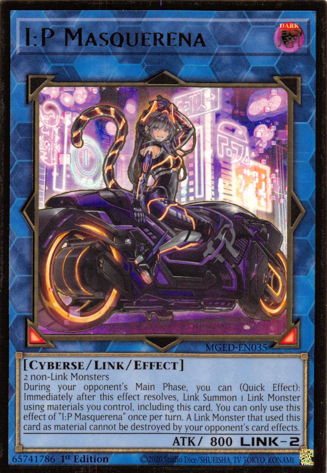 I:P Masquerena (Alternate Art) [MGED-EN035] Gold Rare | Game Haven TX