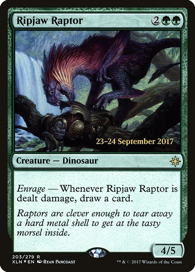 Ripjaw Raptor [Ixalan Promos] | Game Haven TX