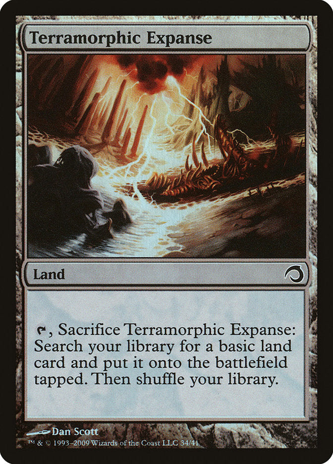 Terramorphic Expanse [Premium Deck Series: Slivers] | Game Haven TX