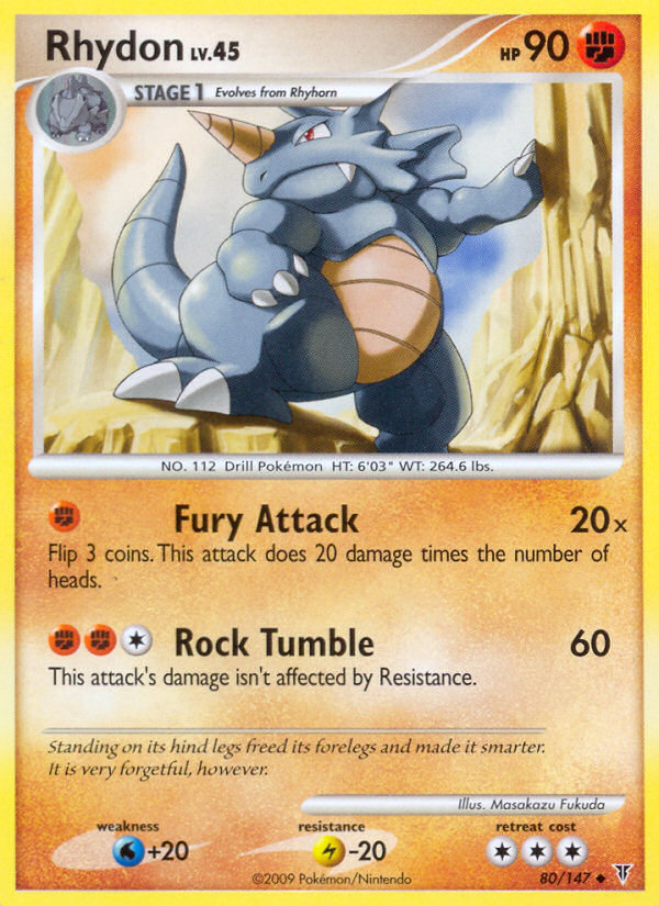Rhydon (80/147) [Platinum: Supreme Victors] | Game Haven TX