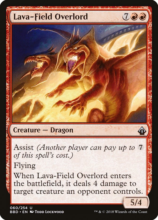 Lava-Field Overlord [Battlebond] | Game Haven TX