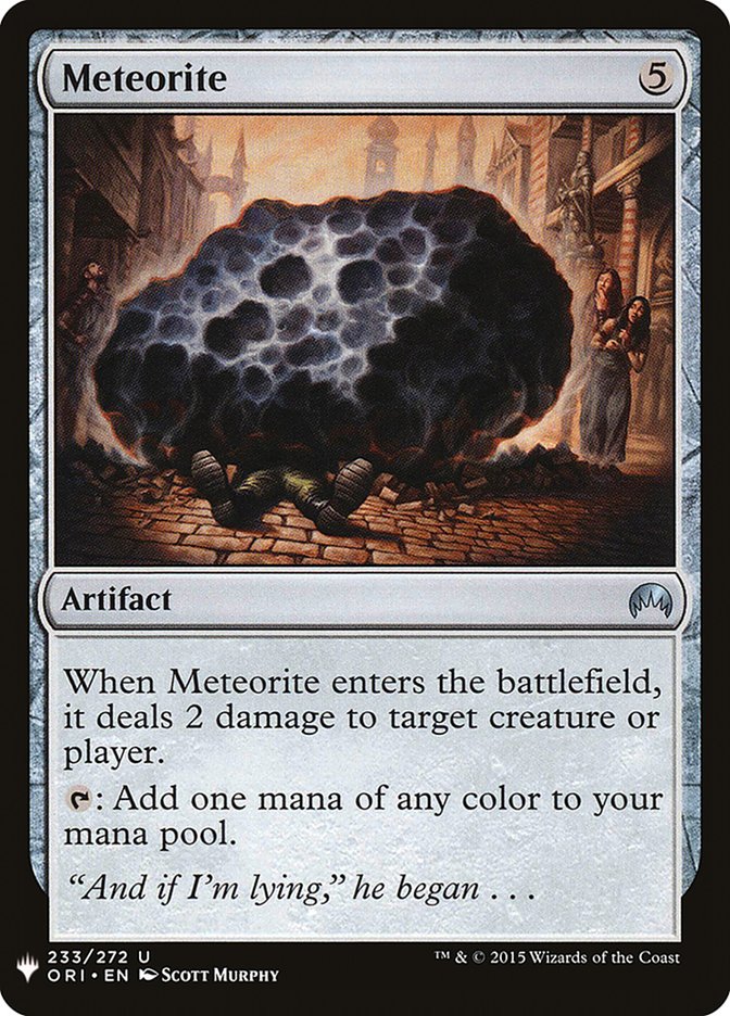 Meteorite [Mystery Booster] | Game Haven TX