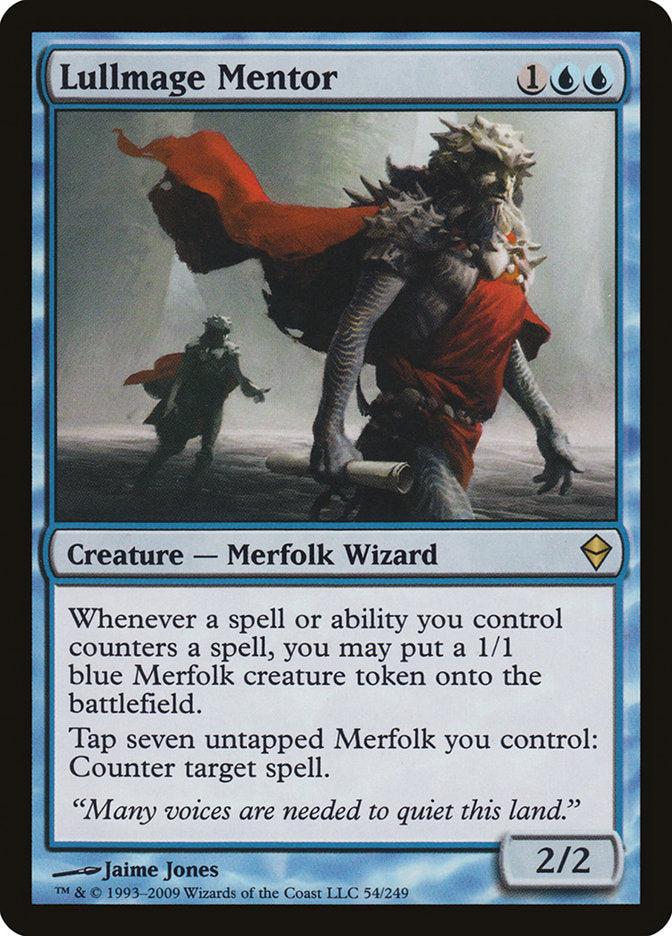 Lullmage Mentor [Zendikar] | Game Haven TX