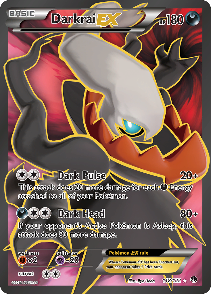 Darkrai EX (118/122) [XY: BREAKpoint] | Game Haven TX
