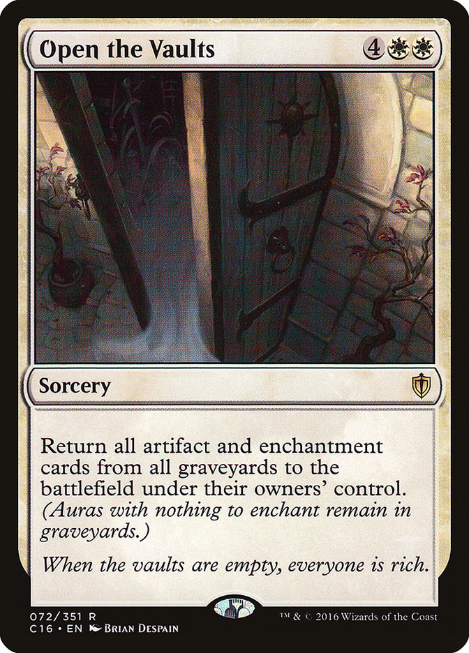 Open the Vaults [Commander 2016] | Game Haven TX
