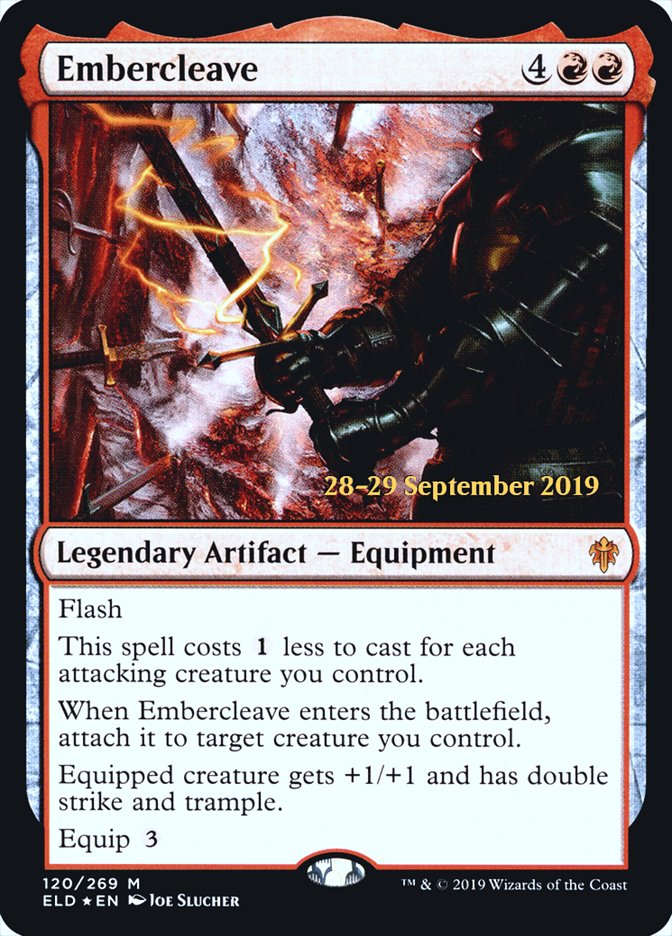 Embercleave [Throne of Eldraine Promos] | Game Haven TX