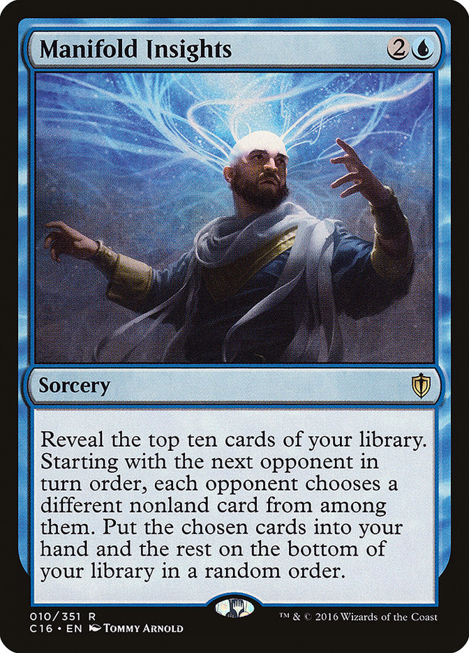 Manifold Insights [Commander 2016] | Game Haven TX