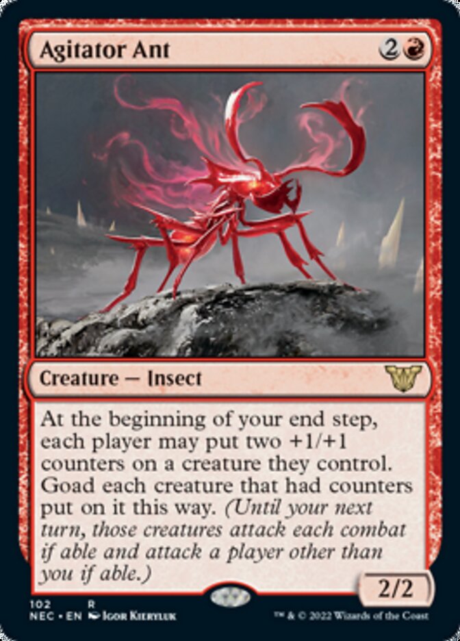 Agitator Ant [Kamigawa: Neon Dynasty Commander] | Game Haven TX