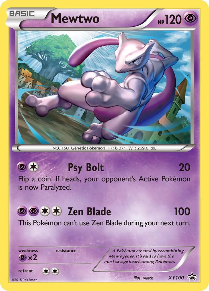Mewtwo (XY100) [XY: Black Star Promos] | Game Haven TX
