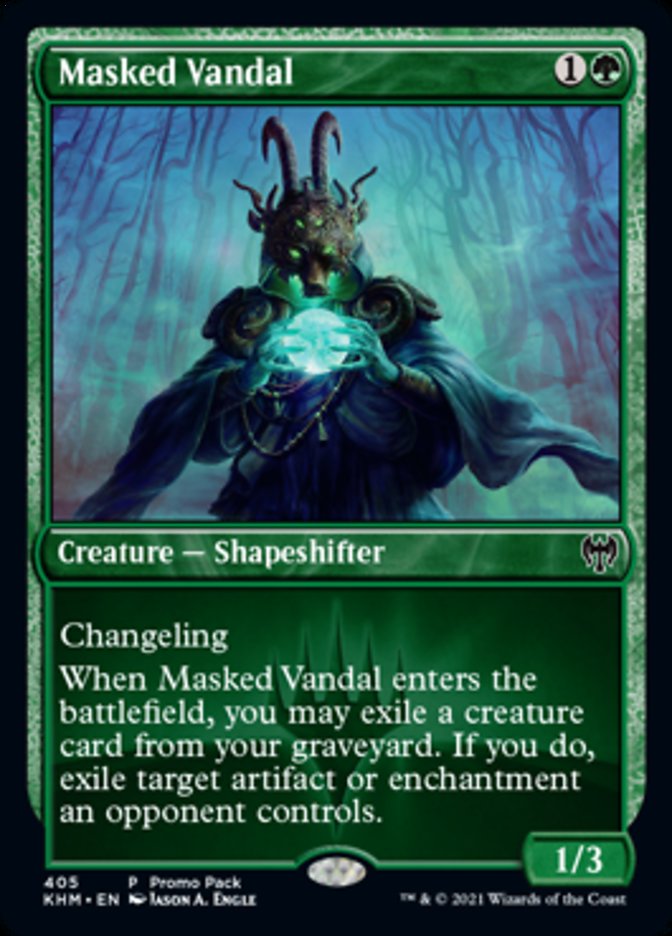 Masked Vandal [Kaldheim Promo Pack] | Game Haven TX