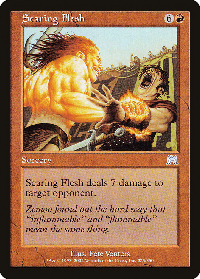 Searing Flesh [Onslaught] | Game Haven TX