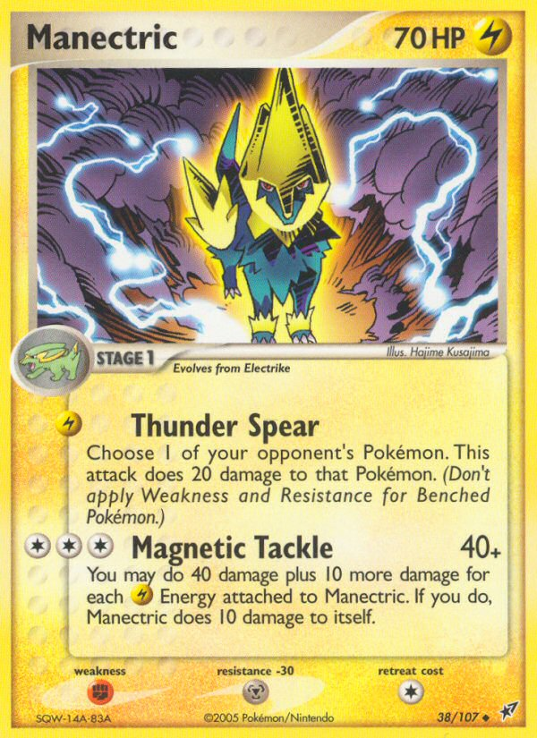 Manectric (38/107) [EX: Deoxys] | Game Haven TX