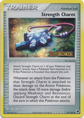 Strength Charm (81/101) (Stamped) [EX: Dragon Frontiers] | Game Haven TX