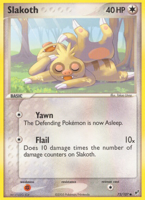 Slakoth (73/107) [EX: Deoxys] | Game Haven TX