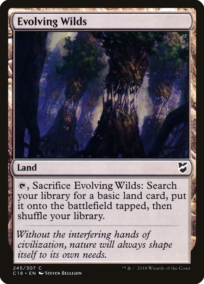 Evolving Wilds [Commander 2018] | Game Haven TX