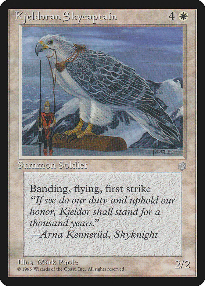 Kjeldoran Skycaptain [Ice Age] | Game Haven TX