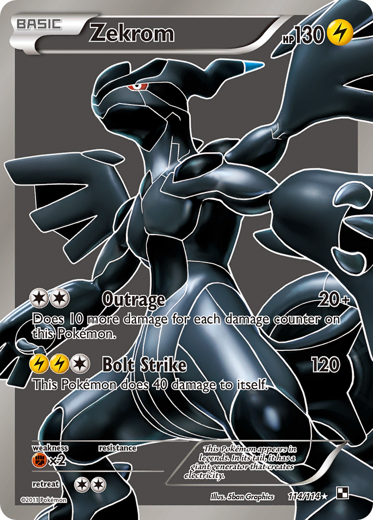Zekrom (114/114) [Black & White: Base Set] | Game Haven TX
