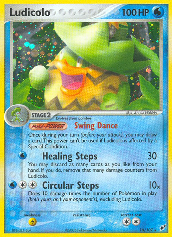 Ludicolo (10/107) [EX: Deoxys] | Game Haven TX