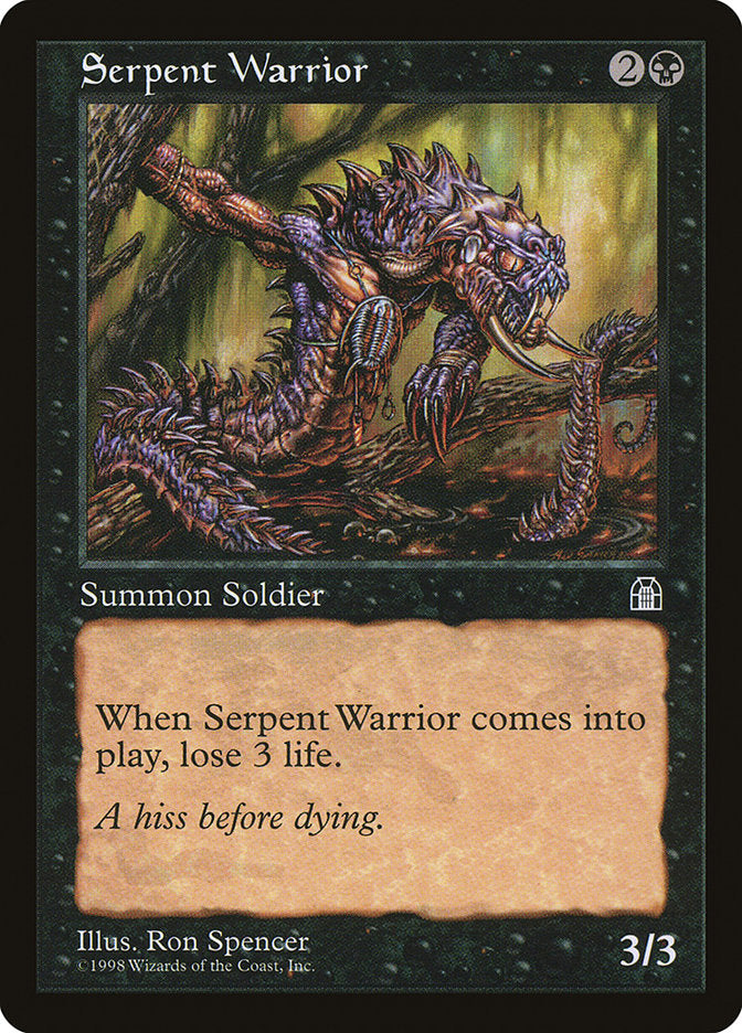 Serpent Warrior [Stronghold] | Game Haven TX
