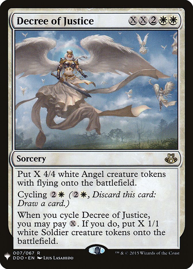 Decree of Justice [Mystery Booster] | Game Haven TX