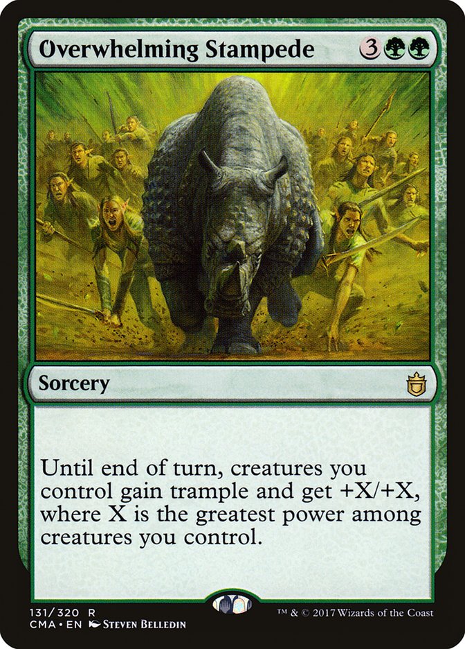 Overwhelming Stampede [Commander Anthology] | Game Haven TX