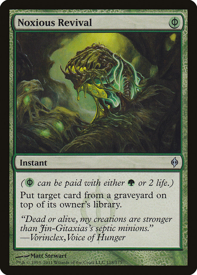 Noxious Revival [New Phyrexia] | Game Haven TX