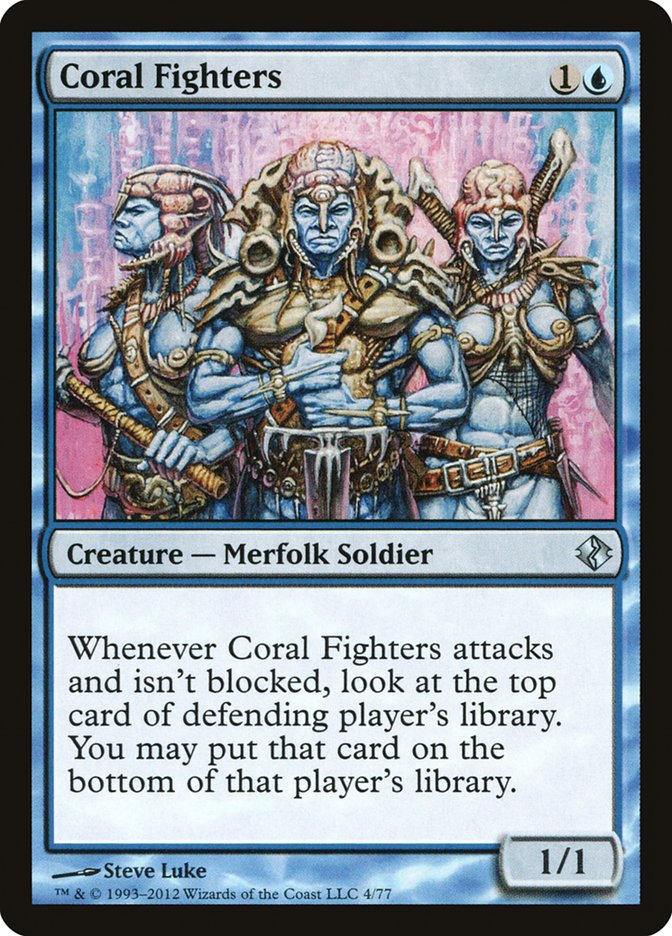 Coral Fighters [Duel Decks: Venser vs. Koth] | Game Haven TX