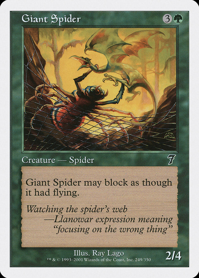 Giant Spider [Seventh Edition] | Game Haven TX