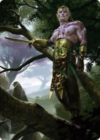 Tyvar Kell Art Card [Kaldheim: Art Series] | Game Haven TX