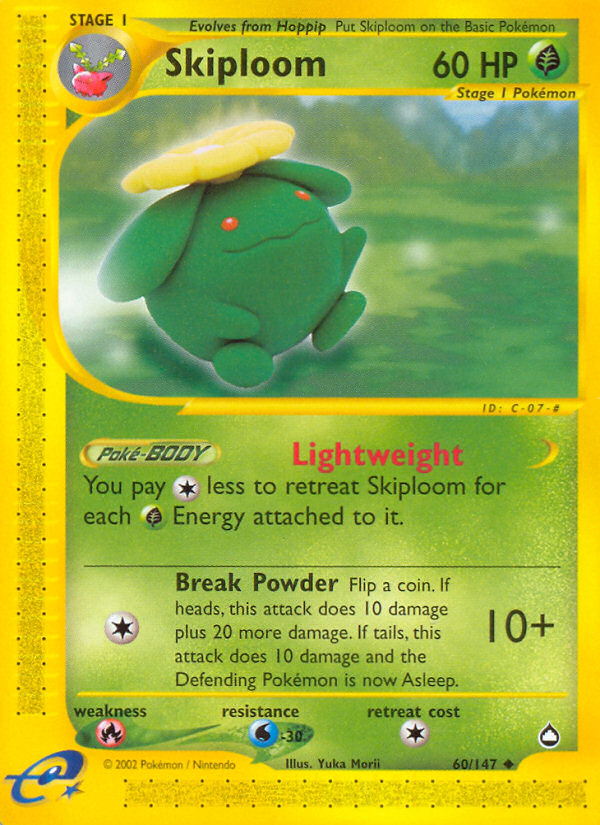 Skiploom (60/147) [Aquapolis] | Game Haven TX